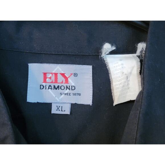 VTG Ely Diamond Western Shirt - Men's Sz: XL - Picture 2 of 3